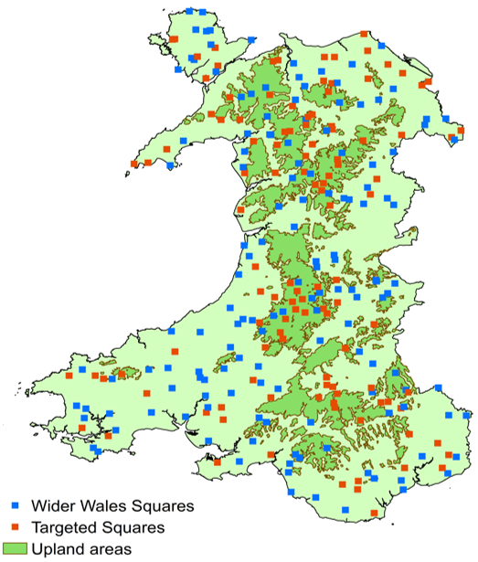 Glastir Monitoring and Environment Programme mapping